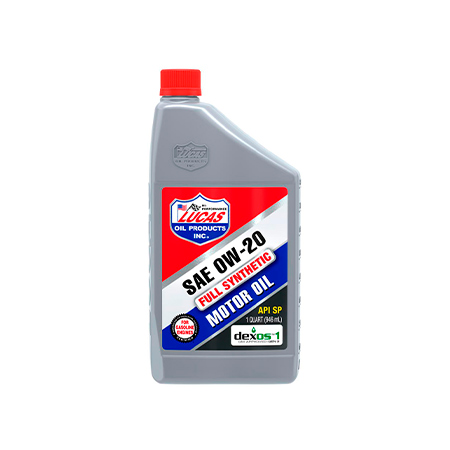 ACEITE SINTETICO PARA MOTOR SAE 0W20 API SP DEXOS x 1/4 - LUCAS