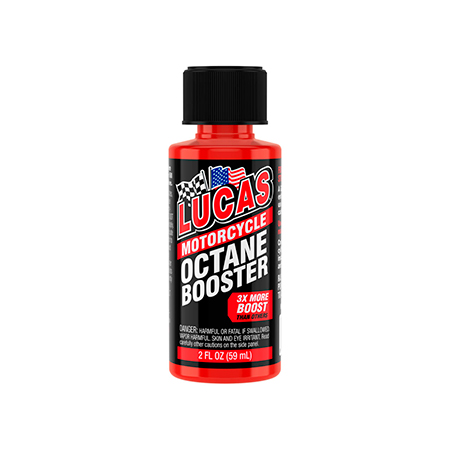ADITIVO REFORZADOR DE OCTANAGE (OCTANE BOOSTER MOTORCYCLE) 2Oz / 59ml - LUCAS