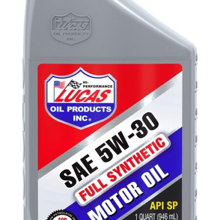 ACEITE SINTETICO SAE 5W-30 X 1/4 DE ALTO RENDIMIENTO - LUCAS