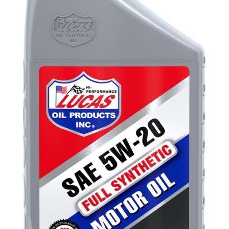 ACEITE SINTETICO SAE 5W20 PARA MOTOR CARRO EN 1/4 (946ml) - LUCAS