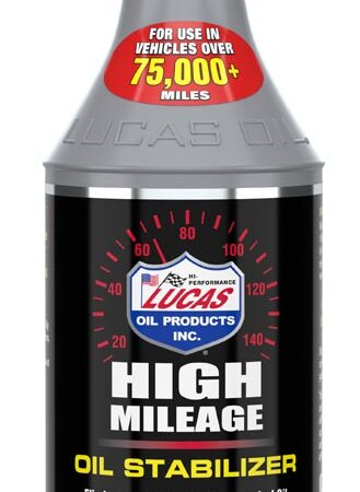 ESTABILIZADOR DE ACEITE ADITIVO ALTO MILLAGE PARA MOTOR EN 1/4 - LUCAS