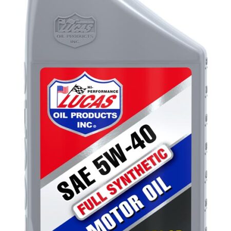 ACEITE SINTETICO SAE 5W40 PARA MOTOR CARRO EN 1/4 - LUCAS