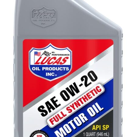 ACEITE SINTETICO PARA MOTOR SAE 0W20 API SP DEXOS x 1/4 - LUCAS