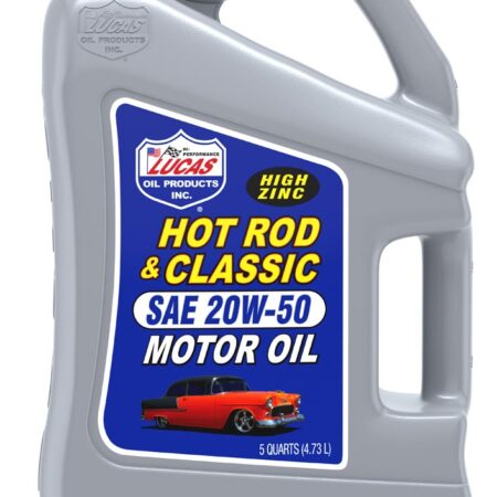 ACEITE DE MOTOR HOT ROD & CARROS CLASICOS SAE 20W50 x GALON - LUCAS