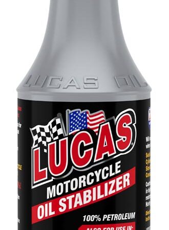 ESTABILIZADOR DE ACEITE PARA MOTOCICLETA (12Oz - 355ml) - LUCAS