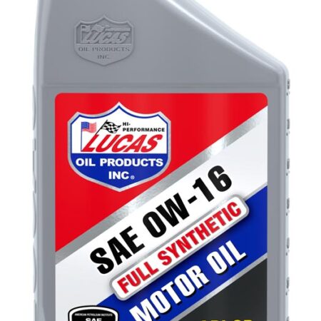 ACEITE SINTETICO DE MOTOR SAE 0W-16 API SP 1/4 - LUCAS