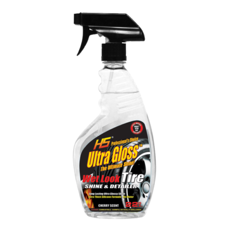 ULTRA GLOSS BRILLO HUMEDO PARA LLANTAS TIRE SHINE EN SPRAY x22 oz - USA