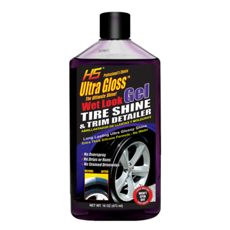 ULTRA GLOSS BRILLO HUMEDO PARA LLANTAS TIRE EN GEL x16 oz - USA